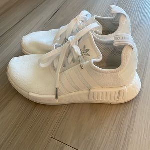 Womens adidas Originals NMD_R1 sneakers in triple white